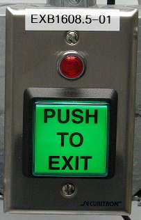 Push to Exit Button